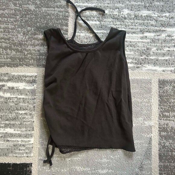 Spiral Direct Fishnet Halter Tank Top - Picture 1 of 6